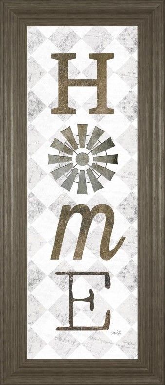 Classy Art Home with Windmill II by Marla Rae Wall Art-0