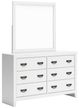Signature Design by Ashley® Binterglen White Dresser and Mirror-0