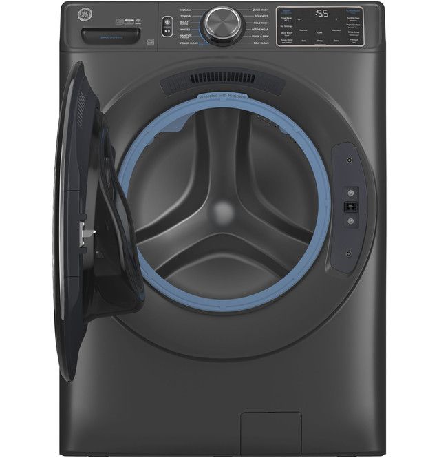 GE® 5 Cu. Ft. Carbon Graphite Front Load Washer with SmartDispense™ UltraFresh Vent System with OdorBlock™ and Steam-3