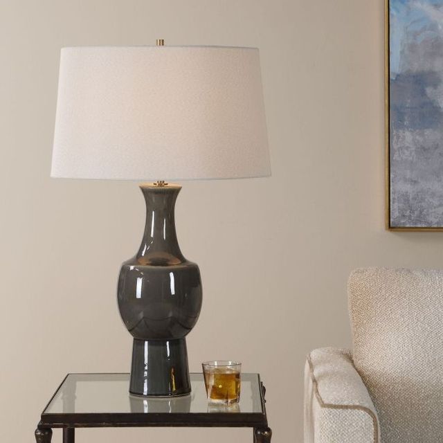 Uttermost® Tennille Warm Gray Table Lamp-2