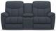 La-Z-Boy® Morrison Navy Power Reclining Loveseat with Console-0