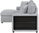 Homelegance® Pompano Gray Left-Arm Facing Sectional and Chaise-4
