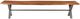 LH Home Live Edge Restore Brown/Gunmetal Grey 70" Bench-3