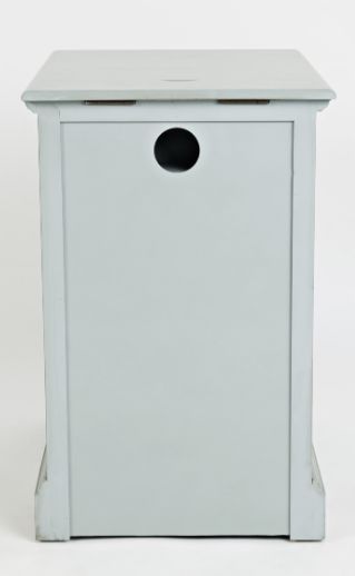 Grey Power Chairside Table-3