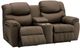 Palliser® Furniture Customizable Regent Manual Reclining Loveseat with Console-2