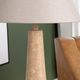Crestview Collection Butler White/Brown Table Lamp-3