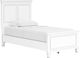 Signature Design by Ashley® Fortman 3-Piece White Twin Panel Bedroom Set-1