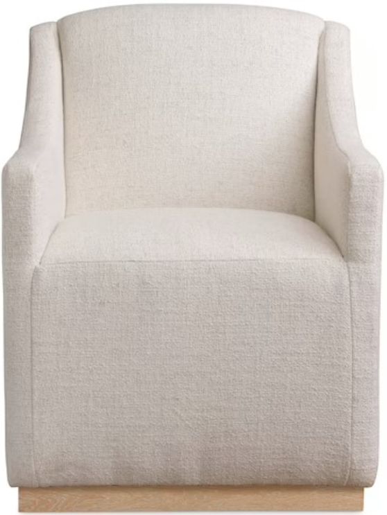 Bassett® Furniture Customizable BenchMade Banks Oak Dining Arm Chair-1