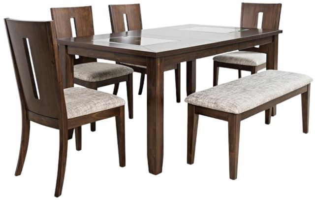 Jofran Inc. Urban Icon 6-Piece Merlot Dining Set-0