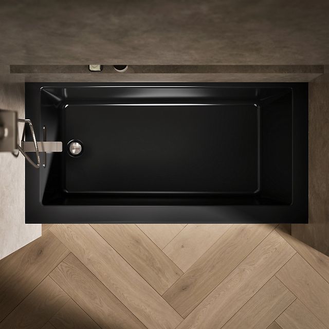KOHLER® Underscore® Black" 60" x 30" Bath - Left Drain-4