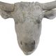 A & B Home Angus White Horned Wall Accent-1