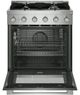 Bosch® 500 Series 30” Stainless Steel Freestanding Dual Fuel Range-1