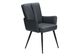 Monarch Specialties Inc. 2-Piece Blue 36" Faux Leather Dining Chair Set with Channelled Back-0