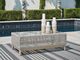 Signature Design by Ashley® Seton Creek Gray Outdoor Coffee Table-5