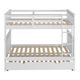 Donco Kids Mission Full/Full Bunkbed with Trundle Bed-1