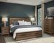 Magnussen Home® Callisto Bourbon Brown Queen Panel Storage Bed-1