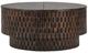 Classic Home Norwood Bark Brown 40" Round Coffee Table-2