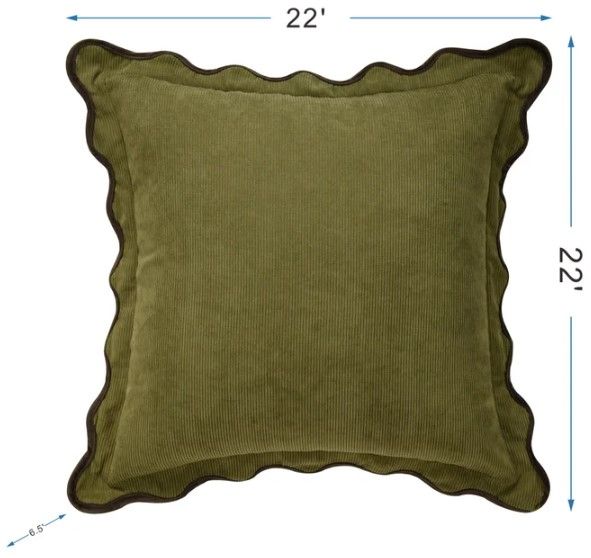 Stylecraft Tamara Day Green 22" Designer Pillow-2