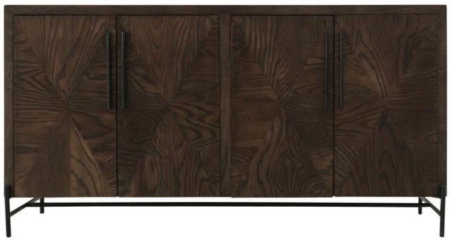 International Furniture Direct Verona Dark Brown Console-3