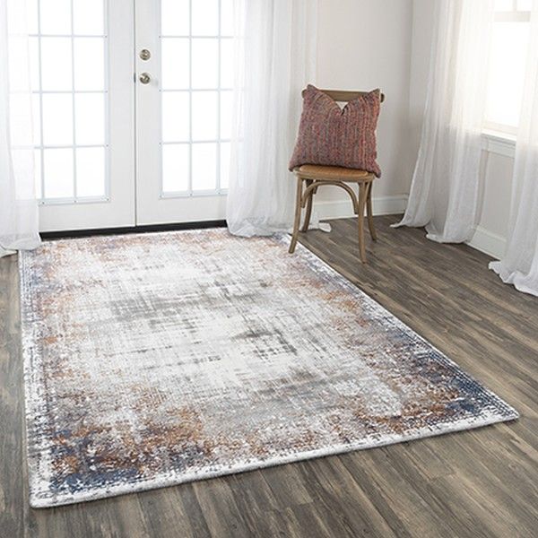 Rizzy Home Westchester Neutral 5'x8' Rectangular Rug-4