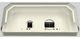 Vent-A-Hood® Designer Series 60" Biscuit Wall Mounted Range Hood-4