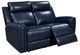 Leather Italia™ Royce Jonathan Blue Power Reclining Loveseat-0