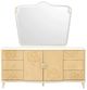 Michael Amini® Camellia Field Caramel Dresser and Mirror-2