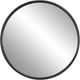 Uttermost® Dawsyn Aged Black Round Mirror-0