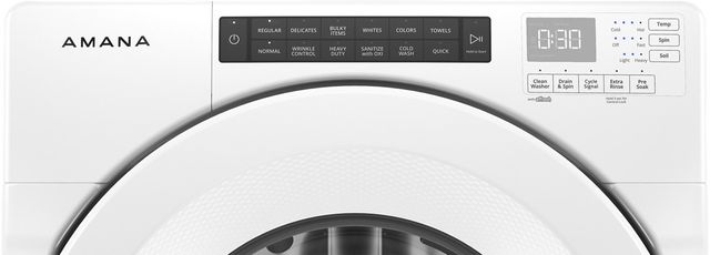 Amana® White Laundry Pair -3