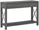 Signature Design by Ashley® Freedan Grayish Brown Console Sofa Table-2