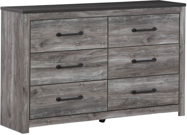 Signature Design by Ashley® Bronyan 3-Piece Dark Gray Queen Panel Bed Set-3