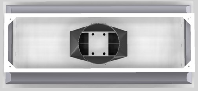 Vent-A-Hood® Designer Series 66" White Island Range Hood-2