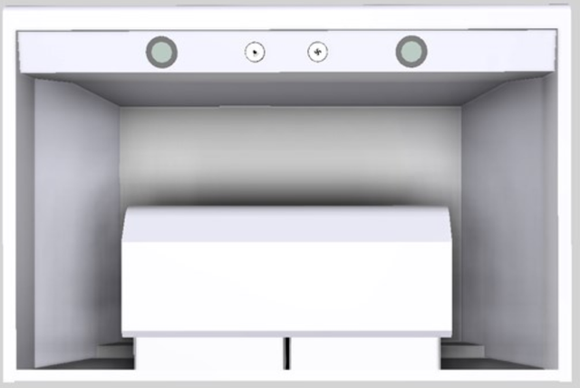 Vent-A-Hood® 36" White Wall Mounted Range Hood-3
