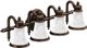 Moen® Waterhill® Oil Rubbed Bronze Four Globe Bath Light-0