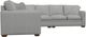 La-Z-Boy® Meyer Oyster Sectional with Custom Layout Options-1