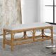 Uttermost® Laguna Crisp White Bench-1