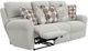 Catnapper® Kellen Ecru/Morocco Manual Lay Flat Reclining Sofa-4