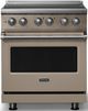 Viking® 5 Series 30" Nantucket Pro Style Induction Range with Polished Chrome Trim-0