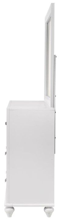 Coaster® Barzini White Dresser with Mirror-2