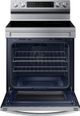 Samsung 30" Fingerprint Resistant Stainless Steel Smart Freestanding Electric Range with No Preheat Air Fry and Convection-2