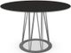 Amisco Customizable Calypso Starstone Dining Table with 48" Tabletop -4