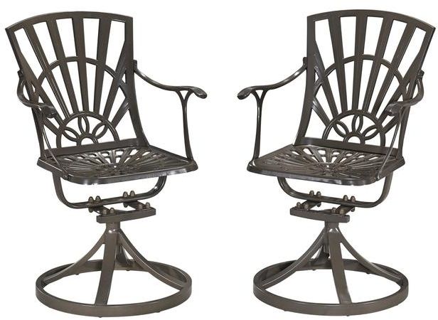 homestyles® Grenada 5-Piece Khaki Gray Outdoor Dining Set -4