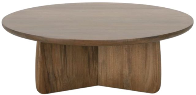 Rowe® Nova Sesame Round Alternate Cocktail Table-1