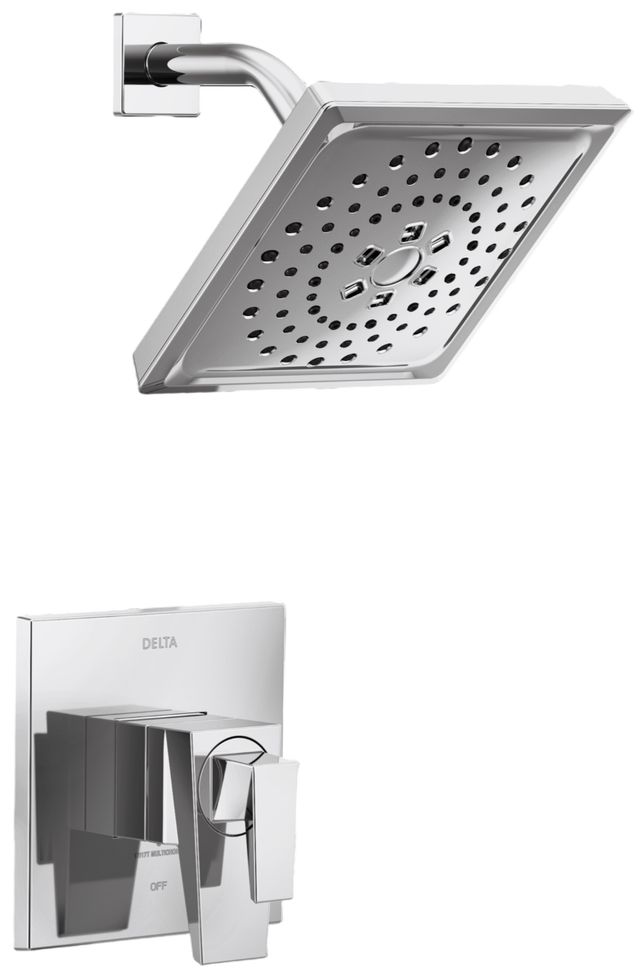 Delta Trillian® 17 Series Lumicoat® Chrome H2Okinetic Shower Only Trim-0