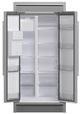 FORNO® Salerno 36 in. 20.0 Cu. Ft. Stainless Steel Freestanding Side-by-Side Refrigerator-3