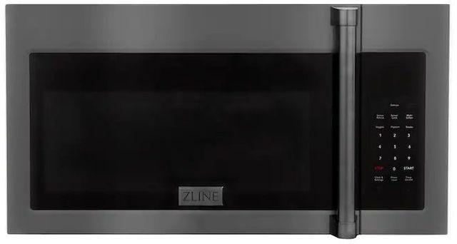 ZLINE 1.5 Cu. Ft. Black Stainless Steel Over The Range Microwave-0
