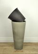 Le Present Caementum Concrete Grey 27" Planter-2