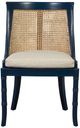 Furniture Classics Spoonback Blue/Brown Dining Side Chair-1