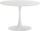 Elements International Isadora White 42" Dining Table-0