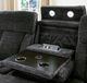 Parker House® Dalton Lucky Charcoal Power Reclining Sofa-4